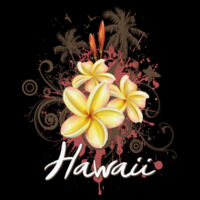 Hawaii Flower & Palms - 32 Can Cooler Seat Design