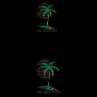 No Bad Days Palm & Sun - Double Stack Design
