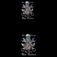 My Garage My Beer Skull - Double Stack Design