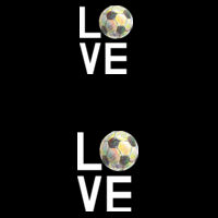 Soccer Love - Double Stack Design