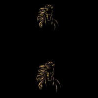 Horse Art - Double Stack Design