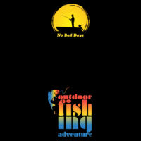 Fishing No Bad Days/Fishing Outdoor Adventure Combo - Double Stack Design