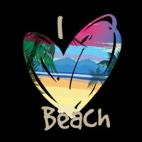 I Heart Beach - 32 Can & Trolley Design