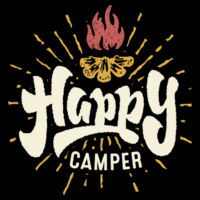 32 Can Black Happy Camper 2 - 32 Can Cooler Seat Design