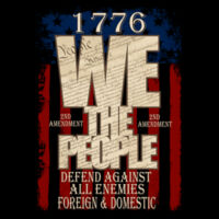 We The People 2nd Amendment - 32 Can Cooler Seat Design