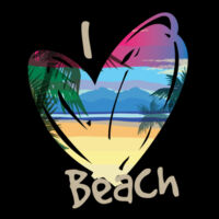 I Heart Beach - 18 Can & Trolley Design