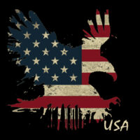 Patriotic Eagle - 18 Can & Trolley Design