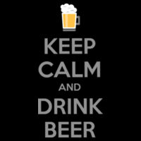 Keep Calm and Drink Beer - 18 Can & Trolley Design