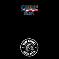 Trump 2024 Make America Great Again - 18 & 32 Can on Trolley Design