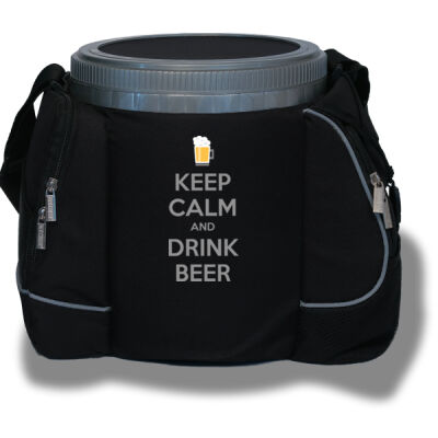 Keep Calm and Drink Beer - 18 Can Cooler Seat Thumbnail