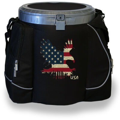 Patriot Eagle - 32 Can Cooler Seat Thumbnail