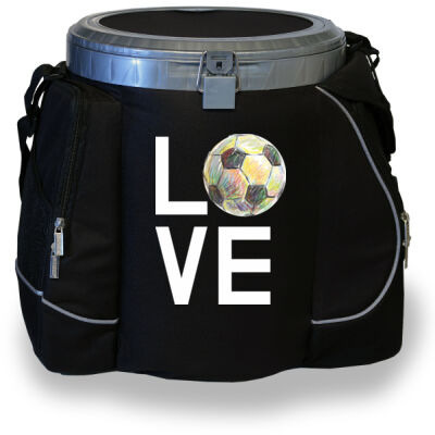 Soccer Love - 32 Can Cooler Seat Thumbnail
