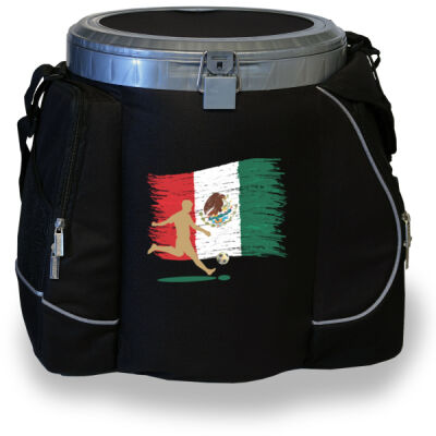Soccer MX Flag - 32 Can Cooler Seat Thumbnail