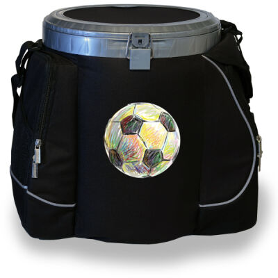 Soccer Ball - 32 Can Cooler Seat Thumbnail