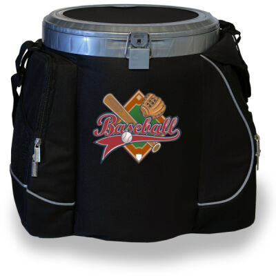 Baseball Glove & Mit Diamond - 32 Can Cooler Seat Thumbnail