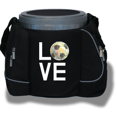 Soccer Love - 18 Can Cooler Seat Thumbnail
