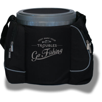 Cast Away Your Troubles - 18 Can Cooler Seat Thumbnail