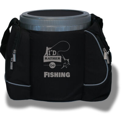 I'd Rather Be Fishing - 18 Can Cooler Seat Thumbnail