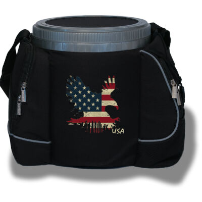 18 Can Cooler Seat Black American Eagle - 18 Can Cooler Seat Thumbnail