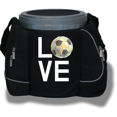 18 Can Cooler Seat Soccer Love - 18 Can Cooler Seat Thumbnail