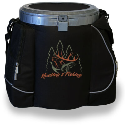 32 Can Black Hunting & Fishing - 32 Can Cooler Seat Thumbnail