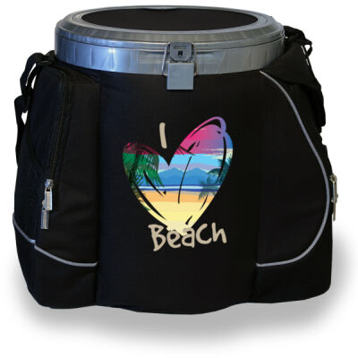 I Heart Beach - 32 Can Cooler Seat Thumbnail