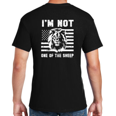 US Flag Im not Sheep Maga Shirt Thumbnail