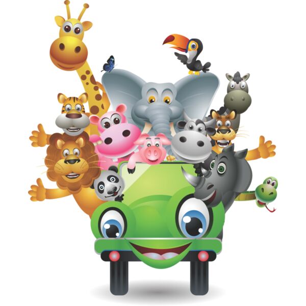 Car Load of Animals Thumbnail