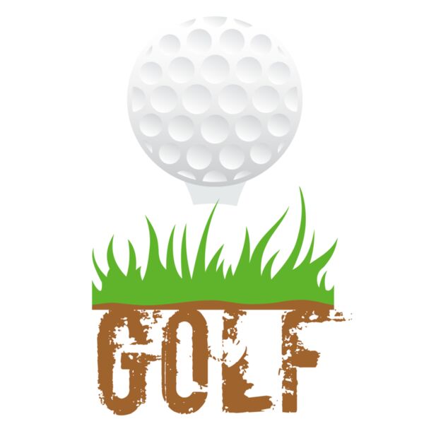 Golf Ball on T with Grass Thumbnail
