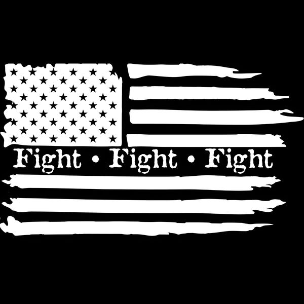 Flag White Fight Fight Fight Thumbnail