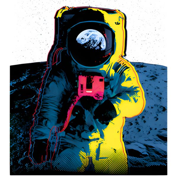 Colorful Astronaut Thumbnail