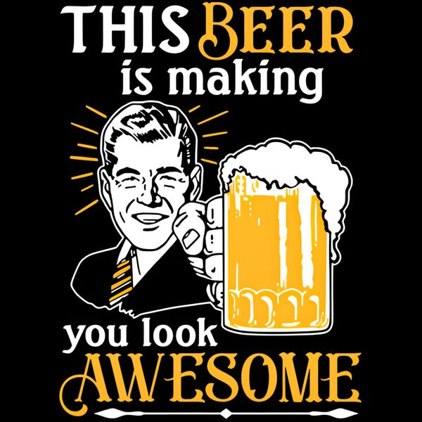 Beer Makes you look awesome  Thumbnail