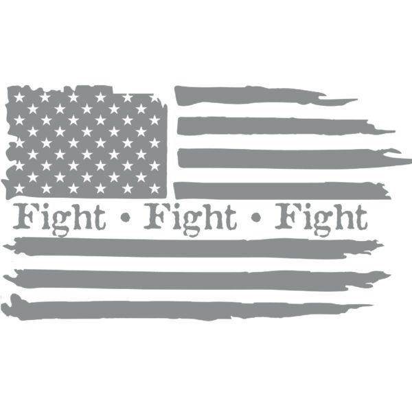 Flag Fight Grey Left Sleeve Thumbnail
