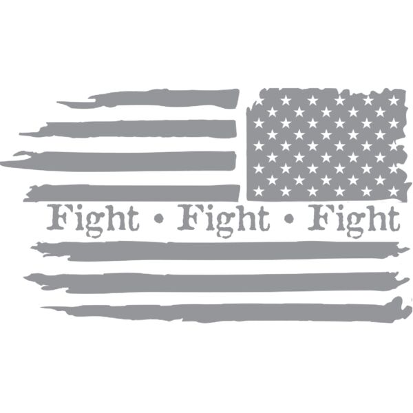Flag Fight Grey Right Sleeve Thumbnail